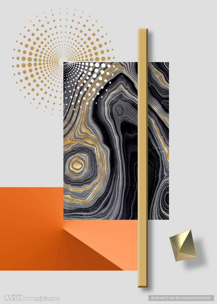 装饰画 晶瓷画 新中式