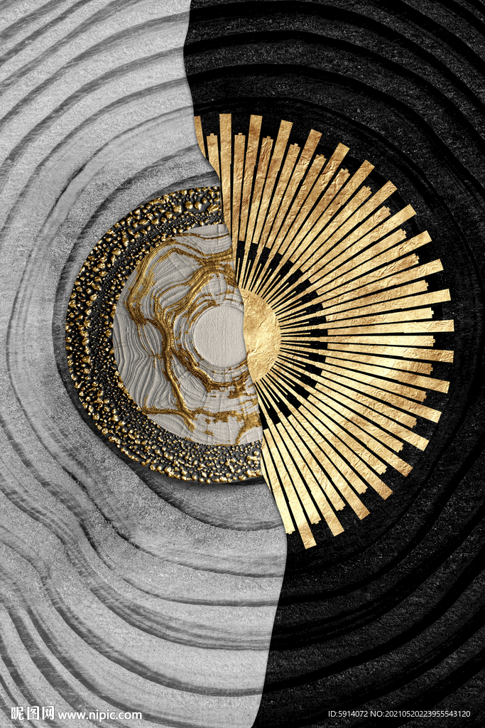 装饰画 晶瓷画 新中式