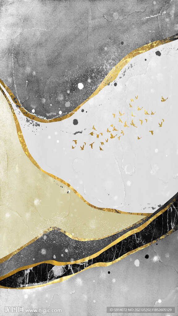 装饰画 晶瓷画 新中式