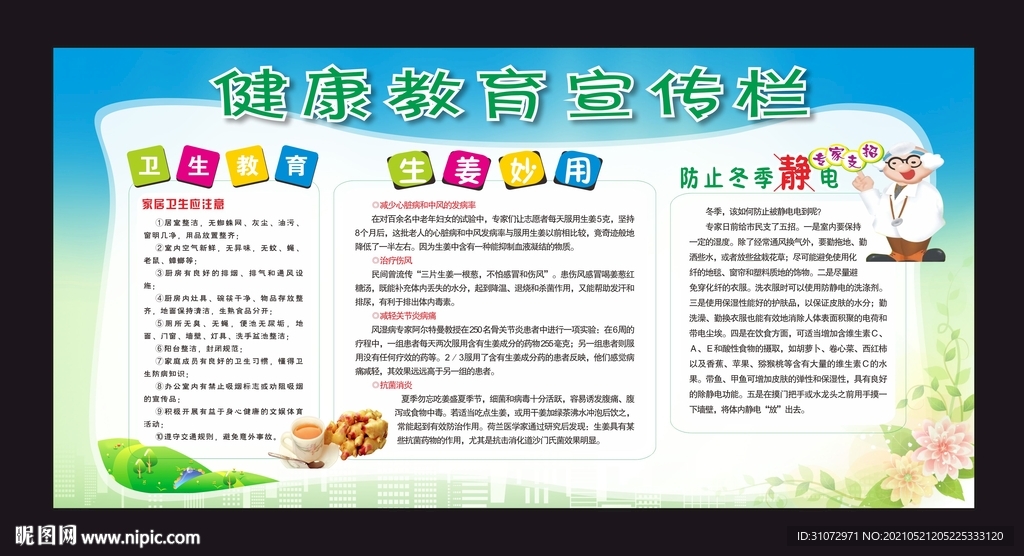 健康教育宣传栏