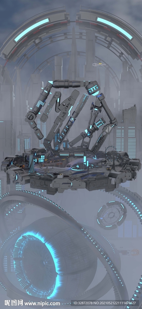 酒吧 C4D 海报