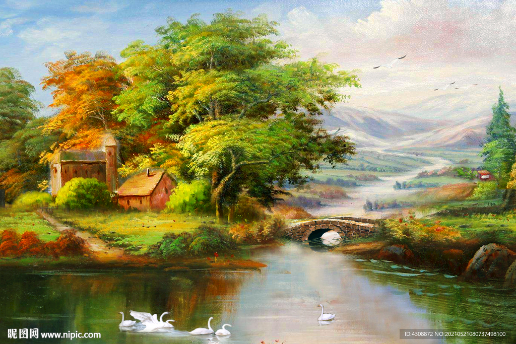油画