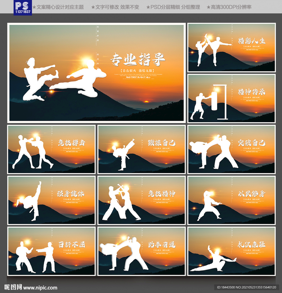 跆拳道海报