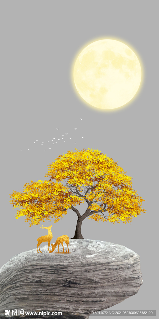 装饰画 晶瓷画 葫芦
