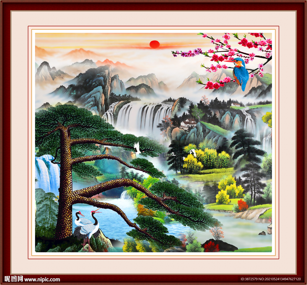 山水画 