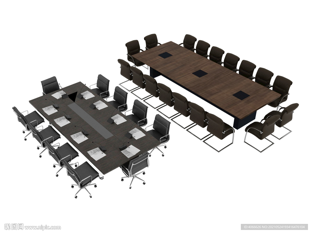 大会议桌3d模型