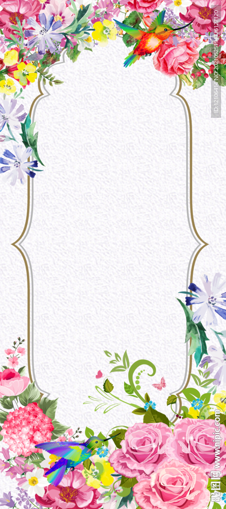 鲜花展架