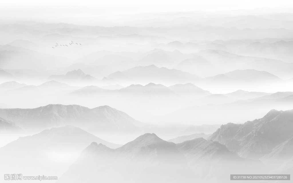  新中式山水画
