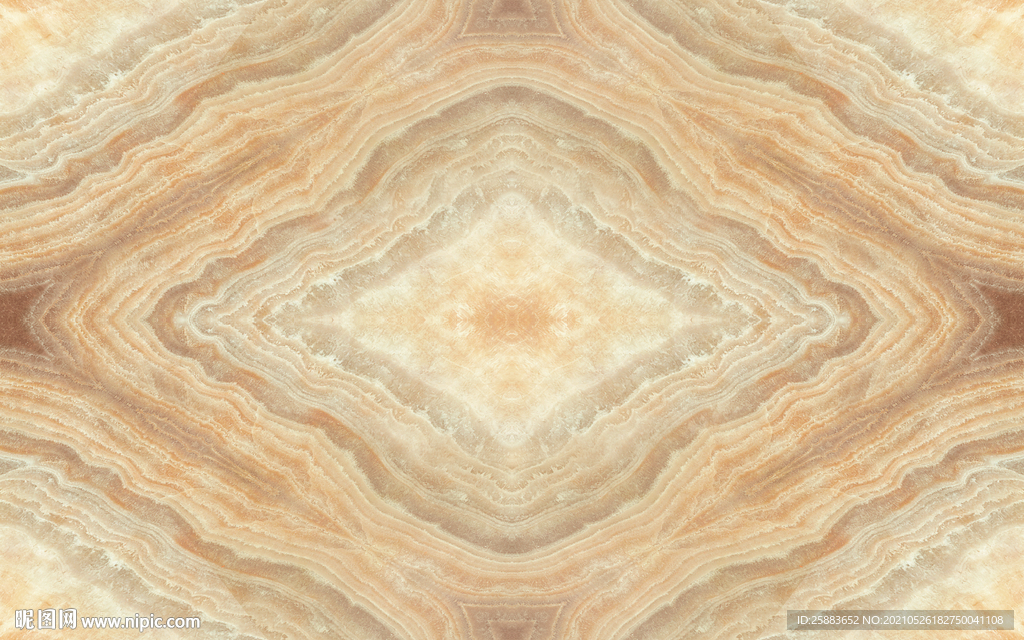 大理石拼花电视背景墙