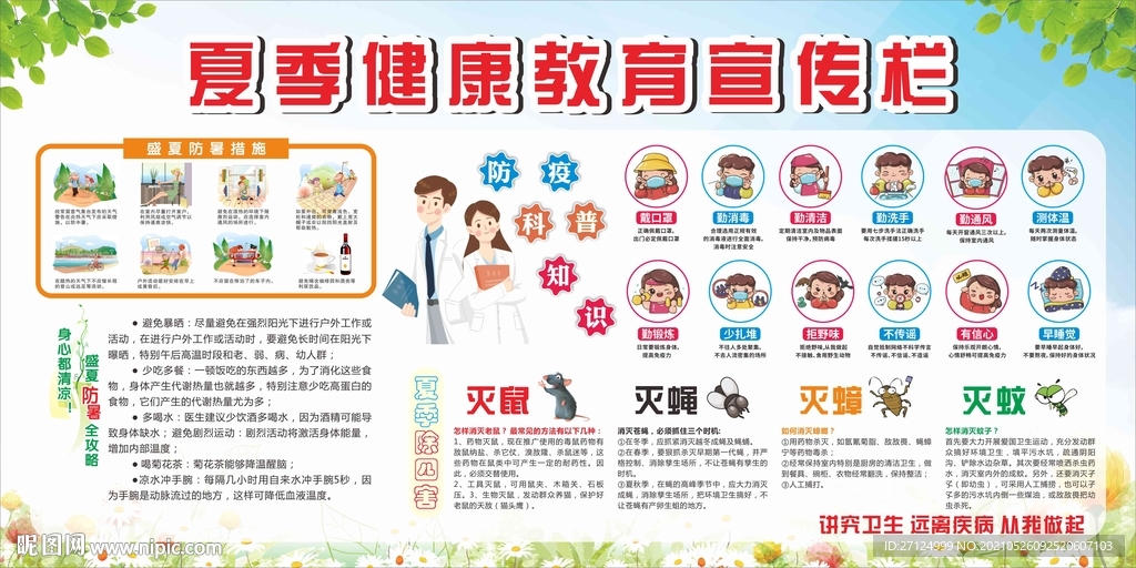 健康教育宣传栏