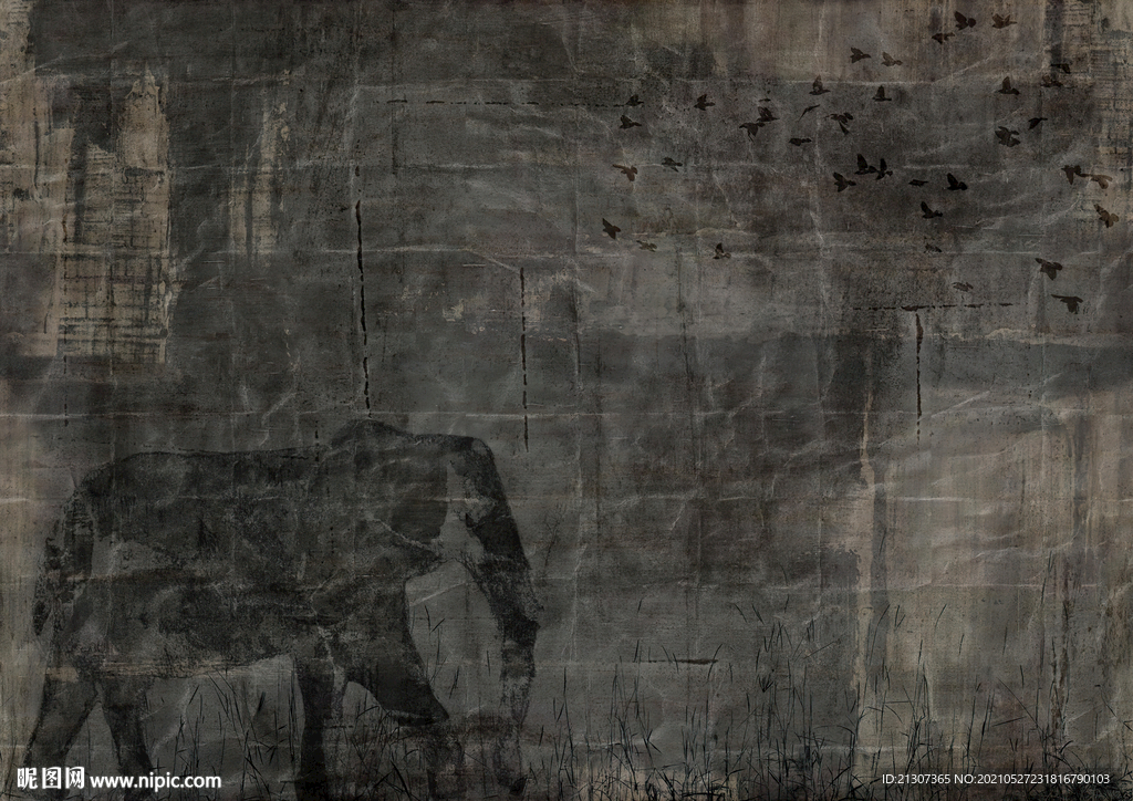 深灰高清大理石瓷砖设计