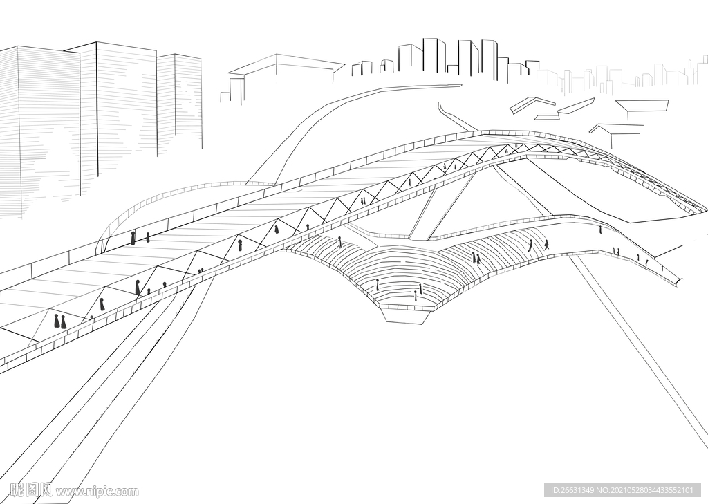 成都网红桥 五岔子大桥