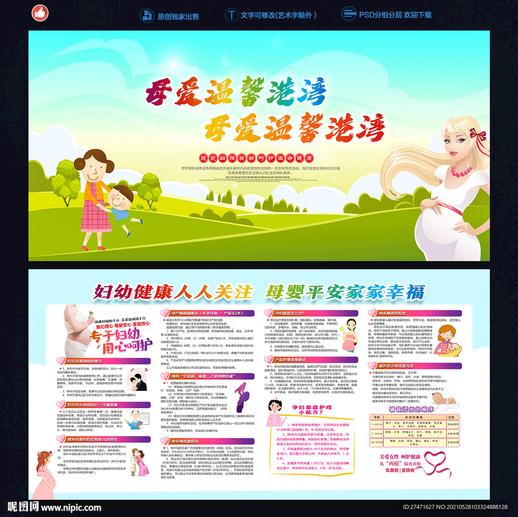 产科宣传栏