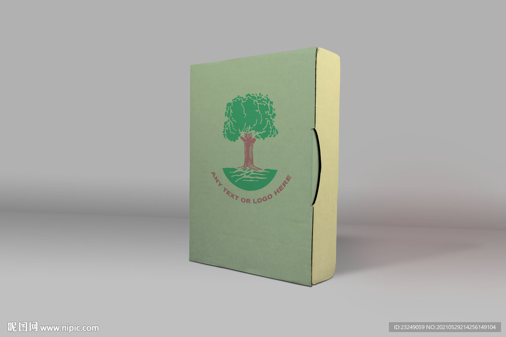 牛皮镂空翻盖纸盒