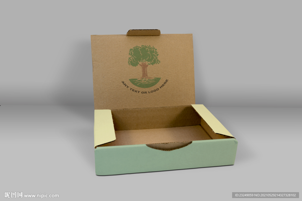 牛皮镂空翻盖纸盒