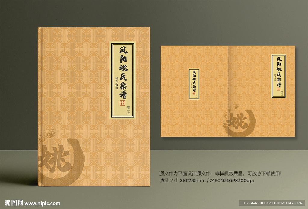 家谱封面