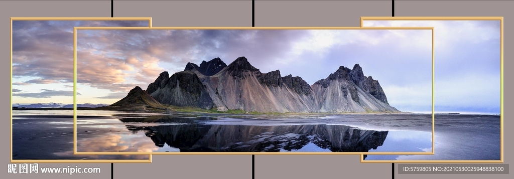 山水风景装饰画