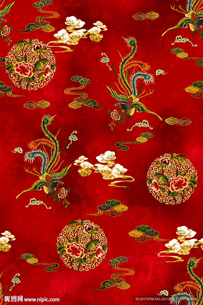 香云纱花型