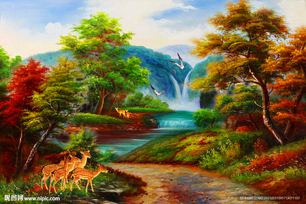 油画