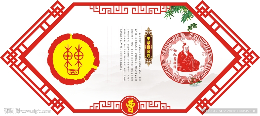 姓氏图腾祖先曹