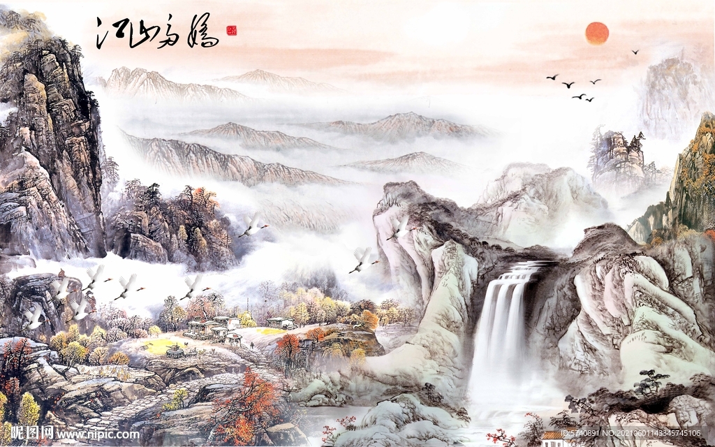 江山如此多娇