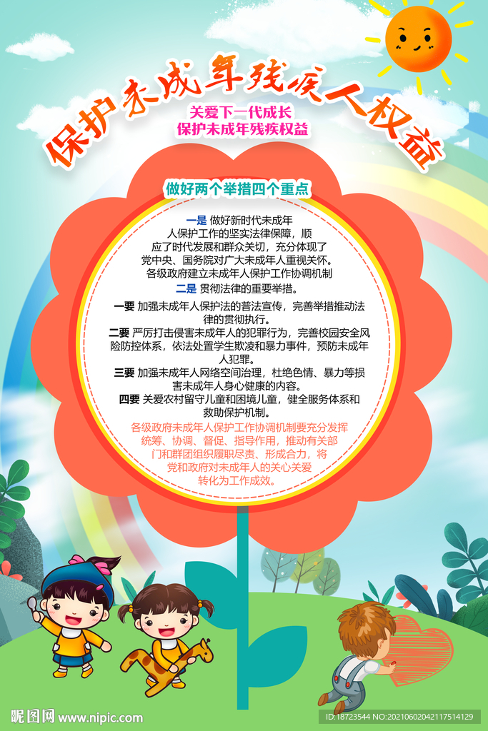 保护未成年残疾人权益