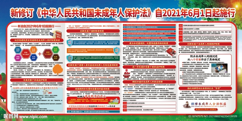 2021未成年保护法最新修订