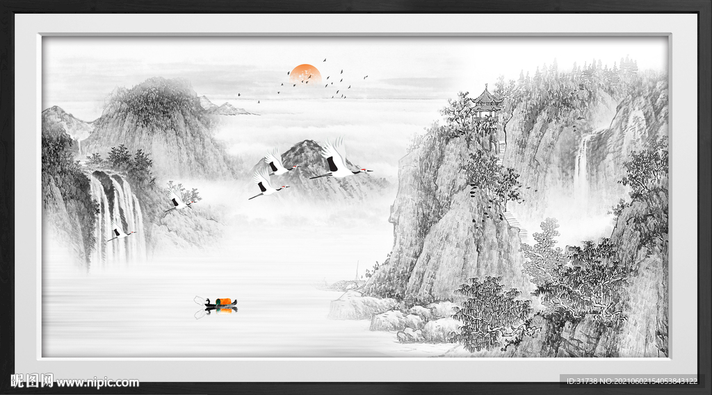国画山水