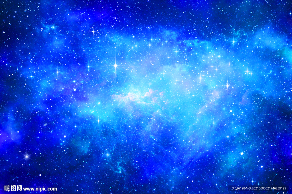 蓝色星空