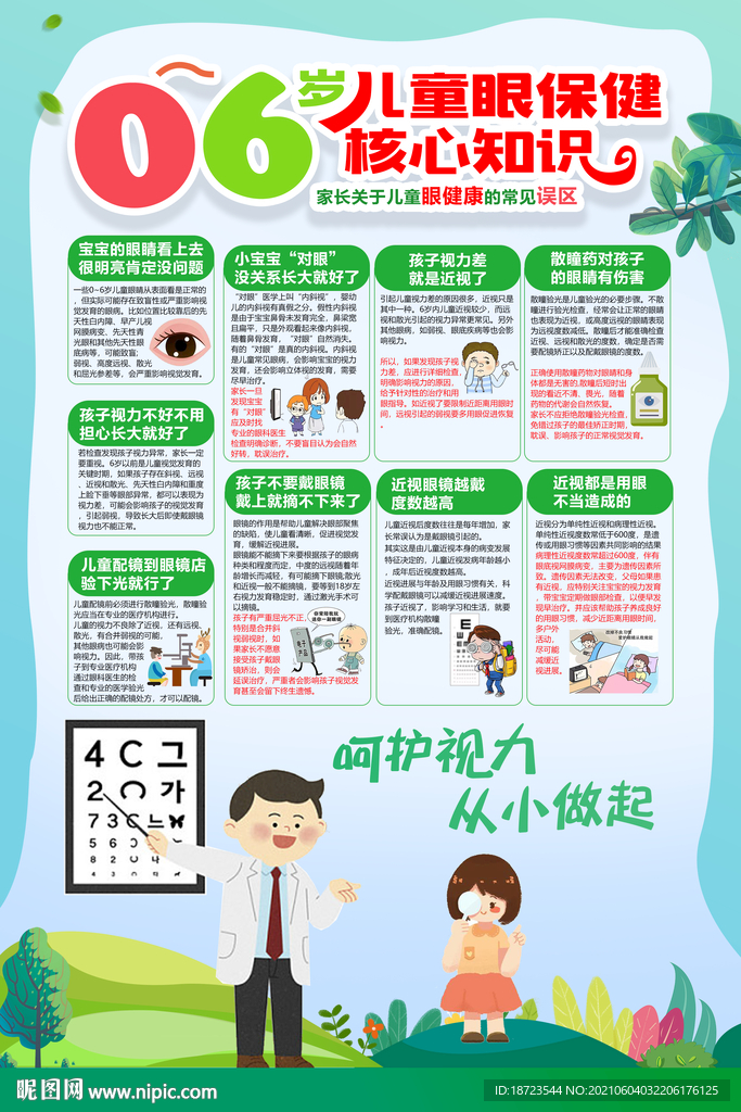 儿童眼保健知识