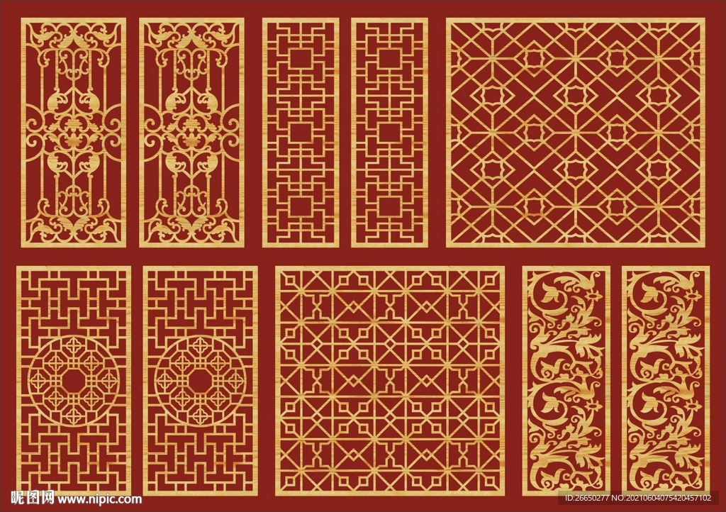 中式花纹