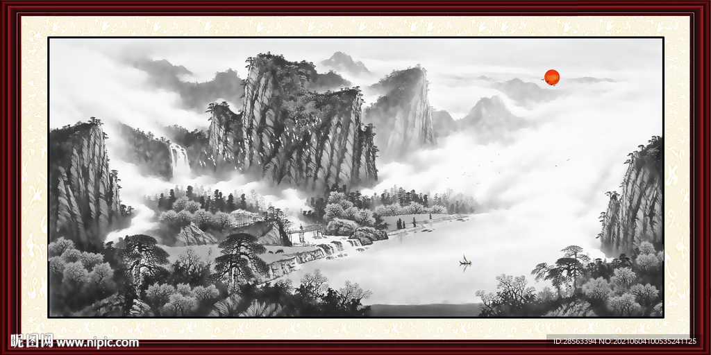水墨山水
