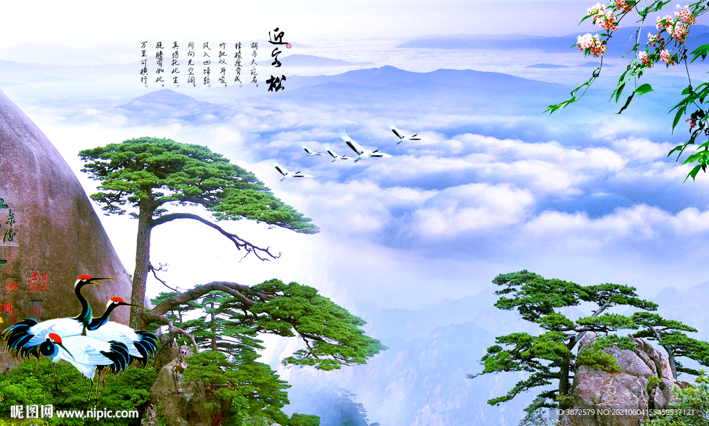 迎客松