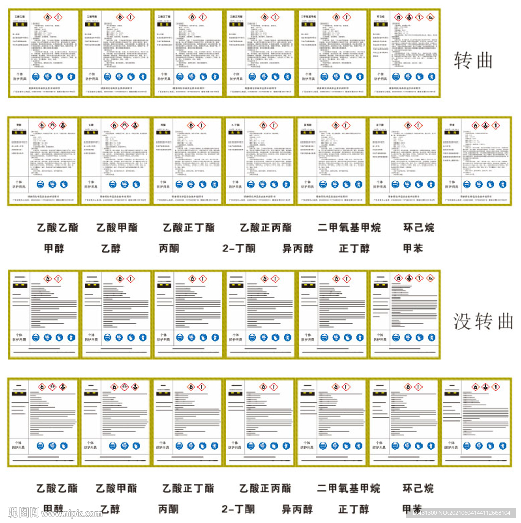 危险物品周知牌