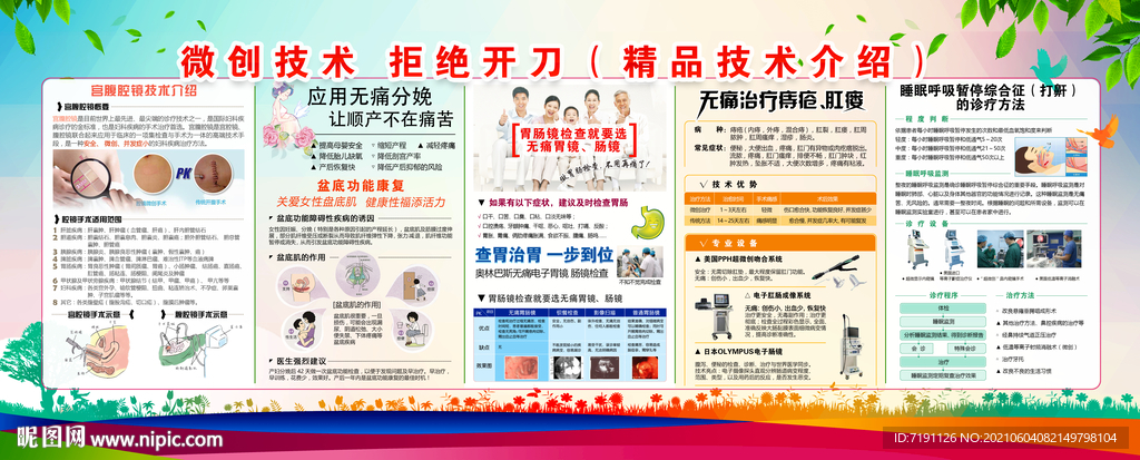 微创医疗技术宣传图