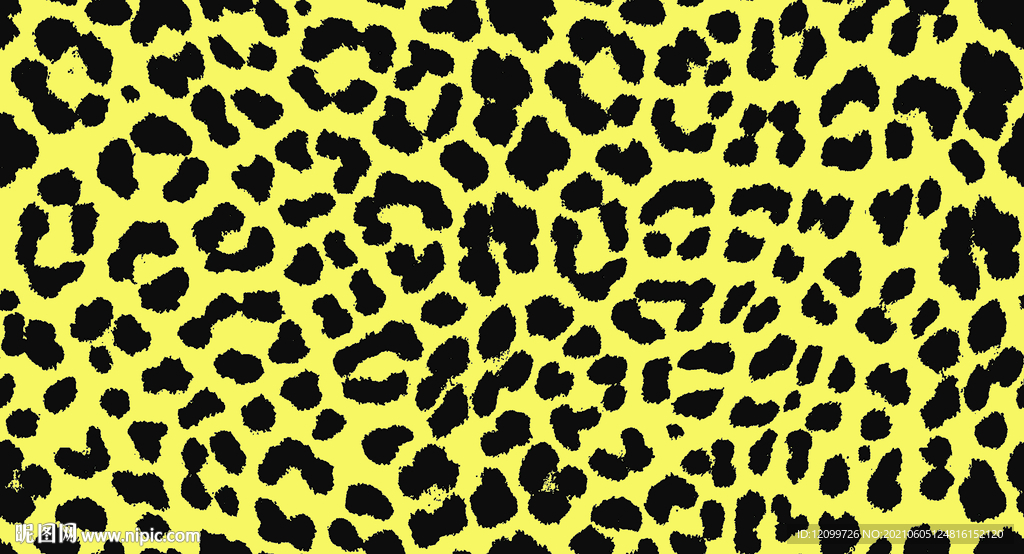 豹纹数码印花高清匹印