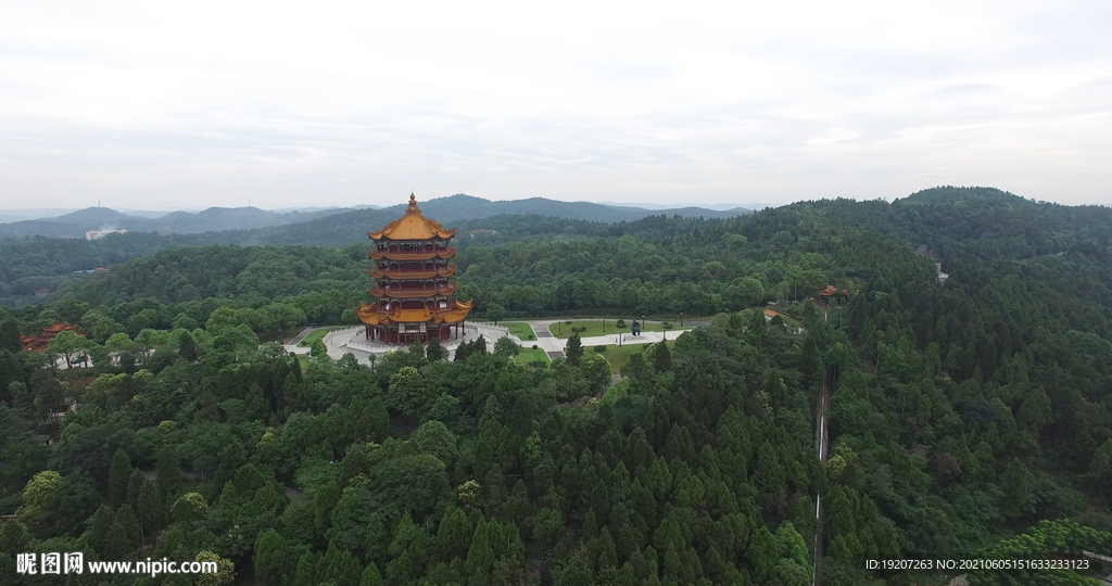 绵阳城市航拍