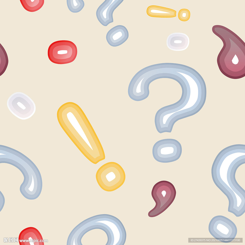 粉灰底问号贴图