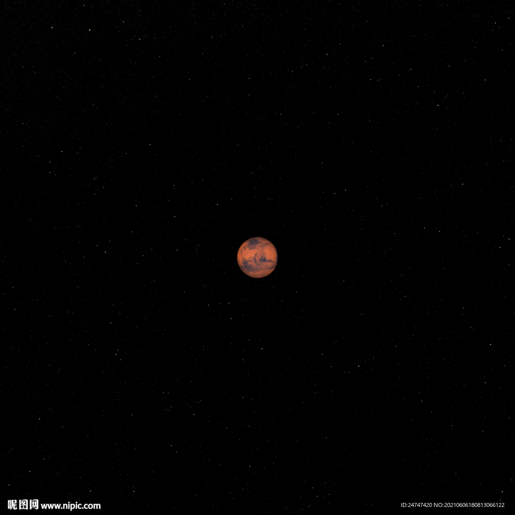 星空中的火星