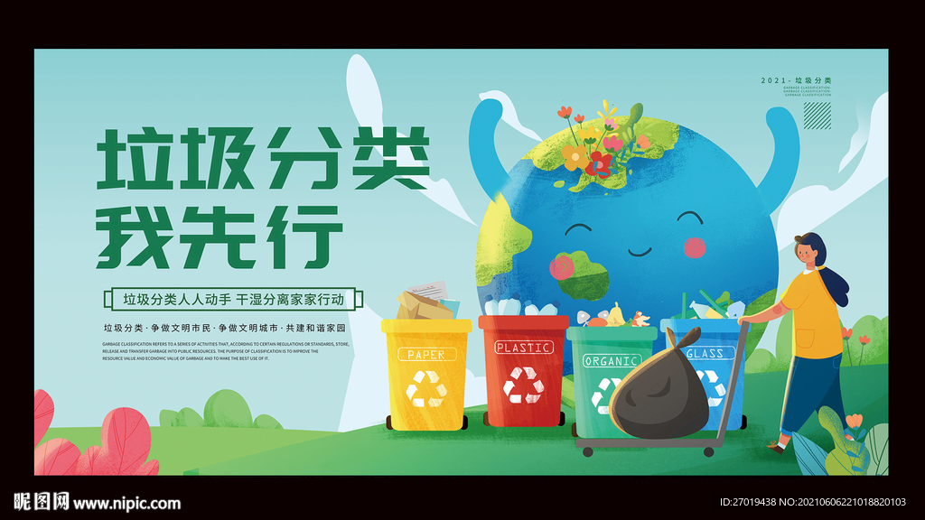 垃圾分类海报
