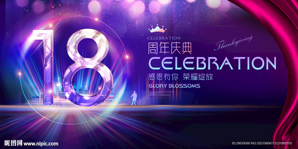 18周年