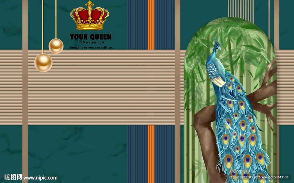 新中式现代电视背景墙