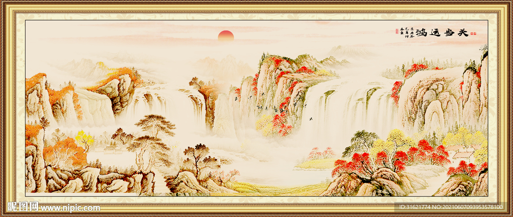 酒店大堂装饰画