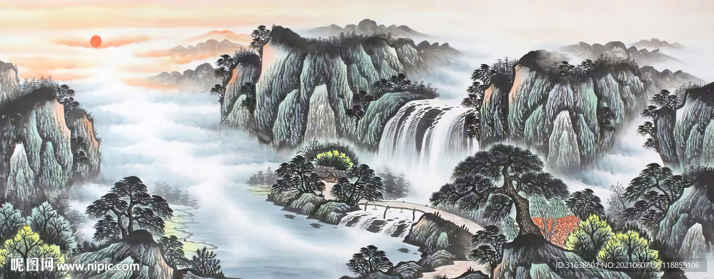 山水画图片