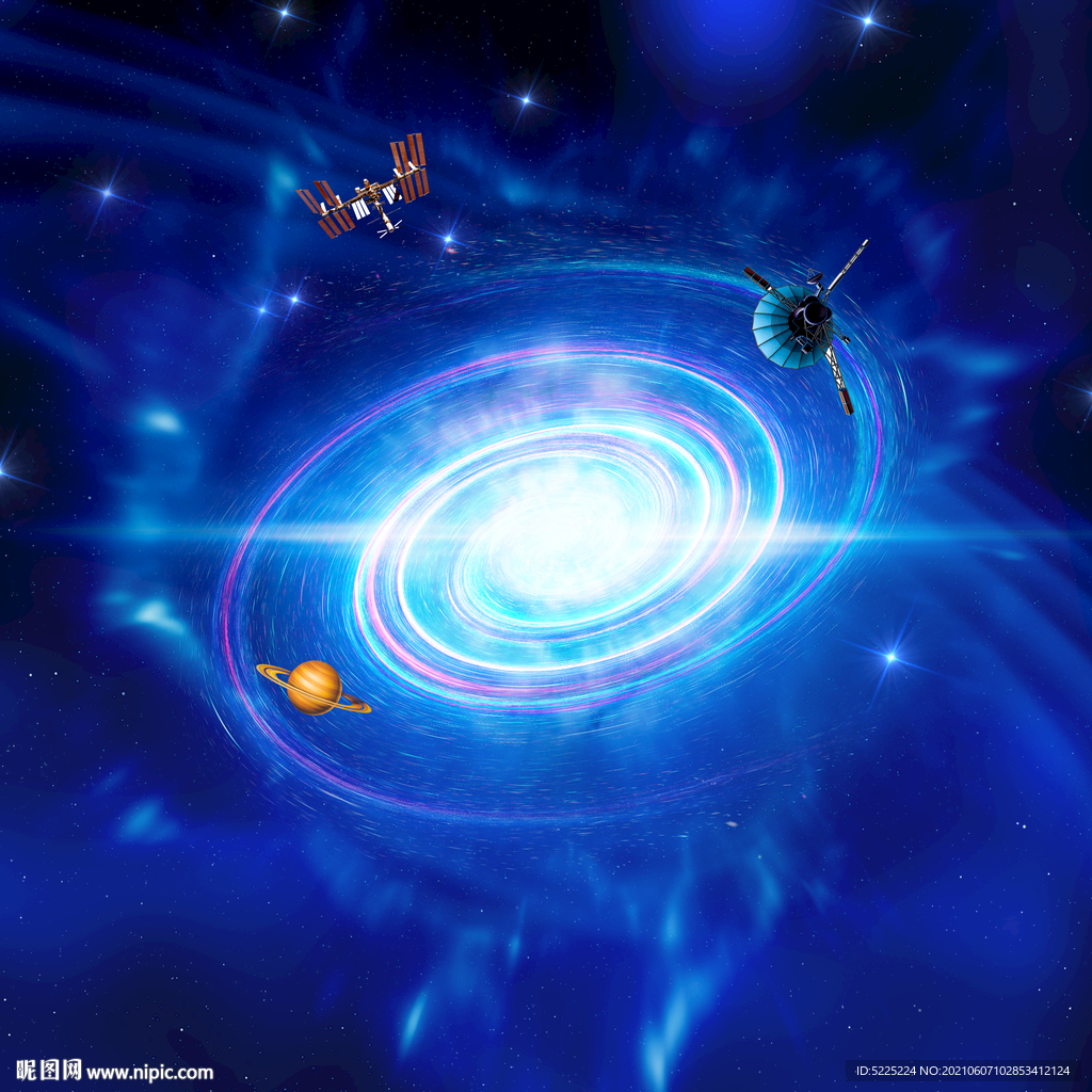 太空宇宙银河系背景