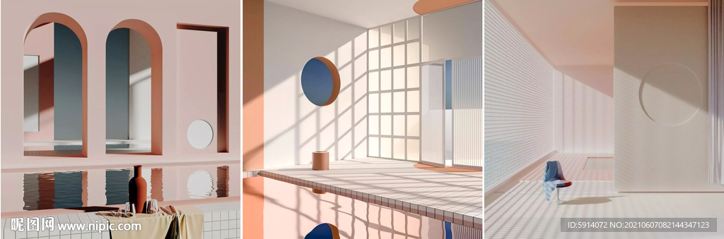 装饰画 三联画