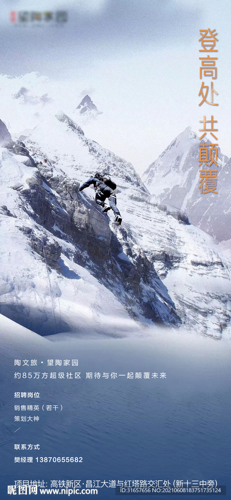 地产招聘图片
