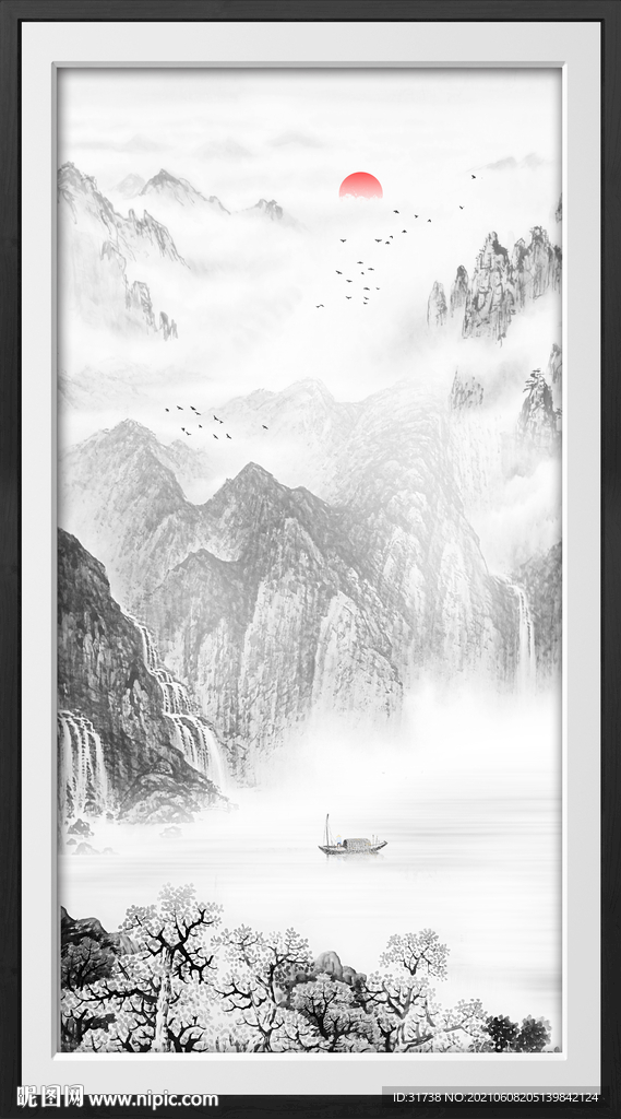 国画山水