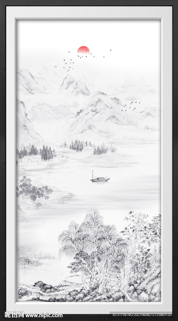 山水画 