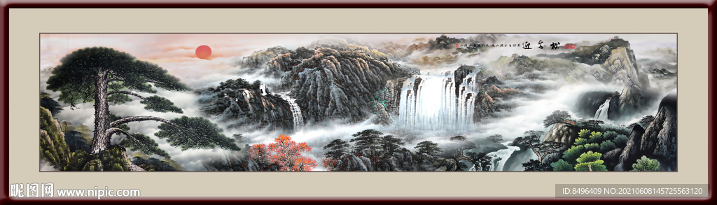 国画山水